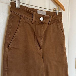 Everlane Wide Leg Crop Pants